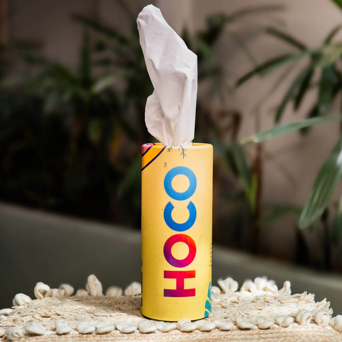 HOCO Custard Yellow Tissues